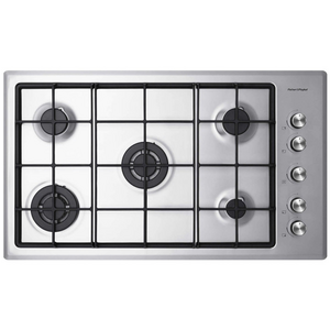 Fisher & Paykel Series 5 90cm Natural Gas Cooktop Stainless Steel CG905CNGX2