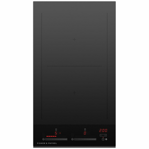 Fisher & Paykel Series 7 30cm Induction Cooktop with SmartZone Black Glass CI302DTB4