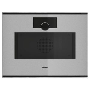 Gaggenau 60cm Minimalistic Series Compact Built-In Combi-Steam Oven Right Hinge - Sterling GS270130