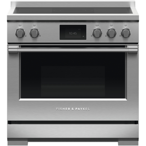 Fisher & Paykel 91cm Series 9 Professional Freestanding Induction Pyrolytic Oven Stainless Steel RIV3-915