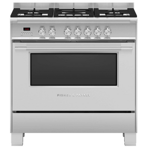 Fisher & Paykel 90cm Series 7 Classic Freestanding Dual Fuel Oven Stainless Steel OR90SCG2X1