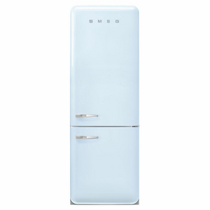 Smeg FAB 50's Style 481L Bottom Mount Refrigerator Pastel Blue FAB38RPB5AU