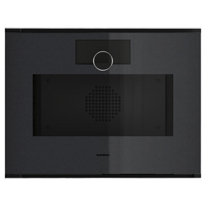 Gaggenau 60cm Minimalistic Series Compact Built-In Combi-Steam Oven Left Hinge - Onyx GS271100