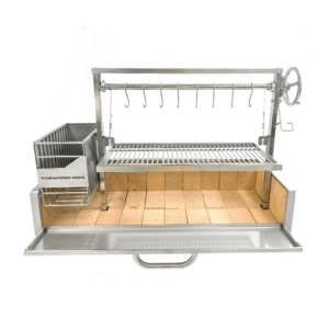 Tagwood Santa Maria Argentine Built-in Charcoal & Woodfired Parrilla Grill BBQ05SS