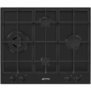 Smeg 60cm Classic Matte Black Stainless Steel PX364LMBAU