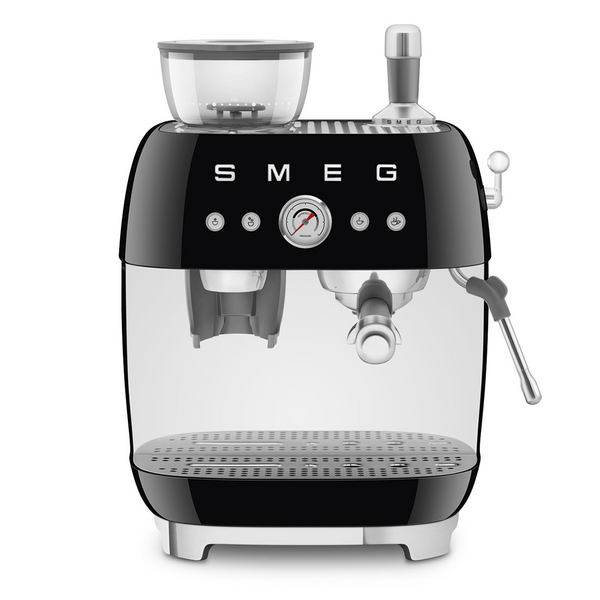 Smeg 50s Retro Style Drip Filter Coffee Machine Black DCF02BLAU