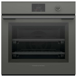Fisher & Paykel Series 11 60cm Minimal Compact Combi-Steam Oven Grey Glass OS60SMTDG1