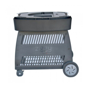 Ziggy Twin Grill Classic Mobile Cart ZGTGCARTC