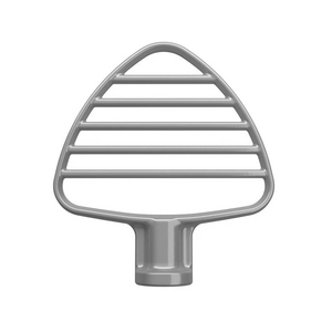 KitchenAid Pastry Beater for Tilt Head Stand Mixer Silver Coated 5KSMPB5