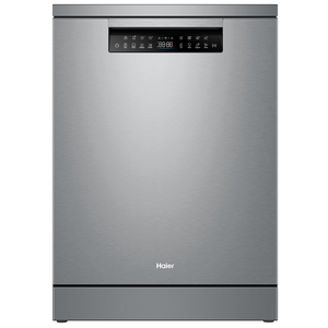 Haier 60cm Freestanding Dishwasher with Steam Satina Silver HDW15F3S1