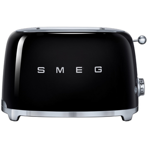 Smeg 50s Retro Style 2 Slice Toaster Black TSF01BLAU