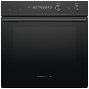 Fisher & Paykel 60cm Series 7 Pyrolytic Built-In Oven Black OB60SD9PB1