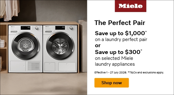 Miele Perfect Pair Laundry Promotion 