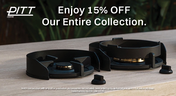 Enjoy 15% Off the Entire Pitt Range!